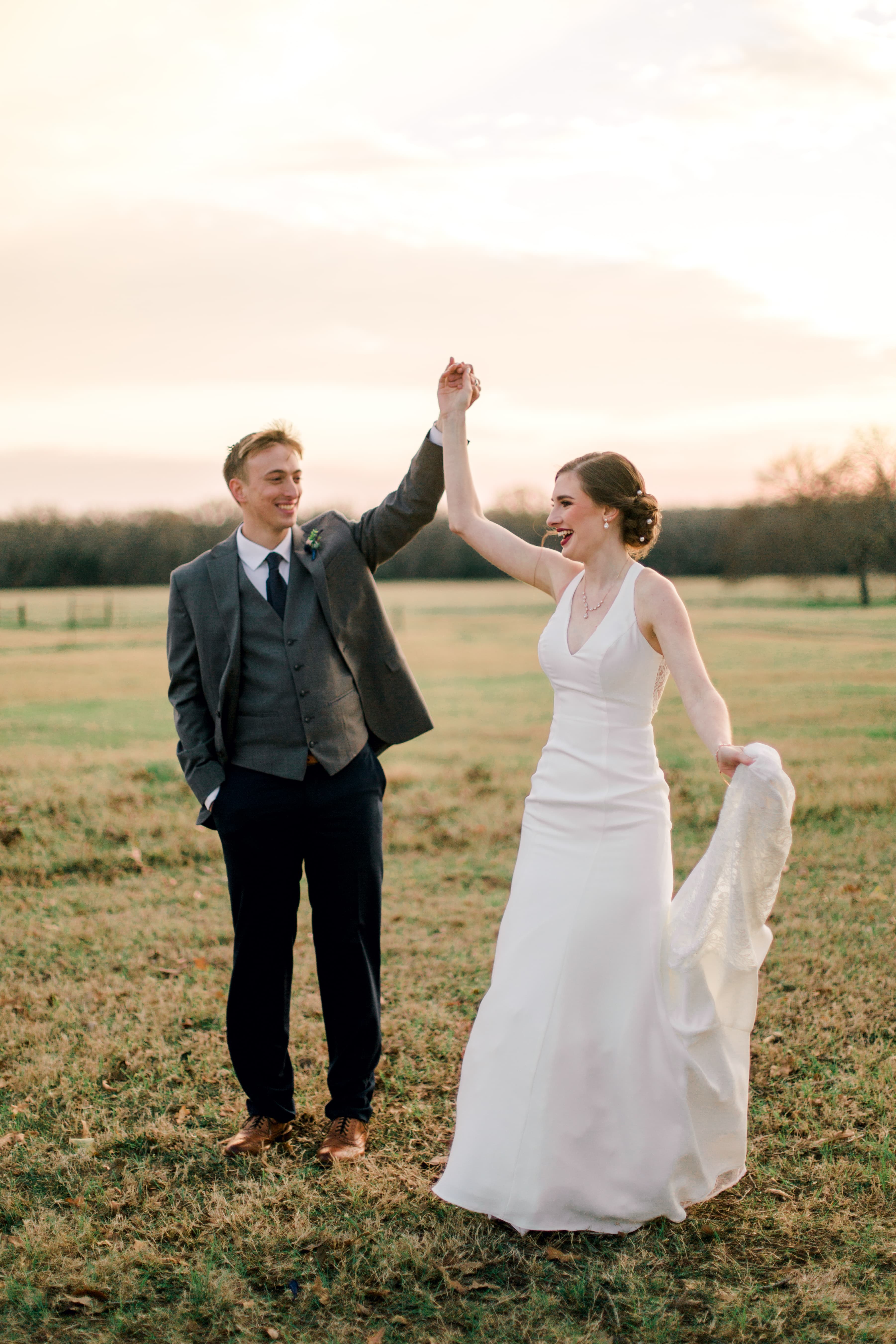 Wedding photo of Nobel and Ali